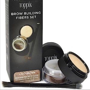 Toppik Brow Building Fibers Kit “Light Brown” NEW